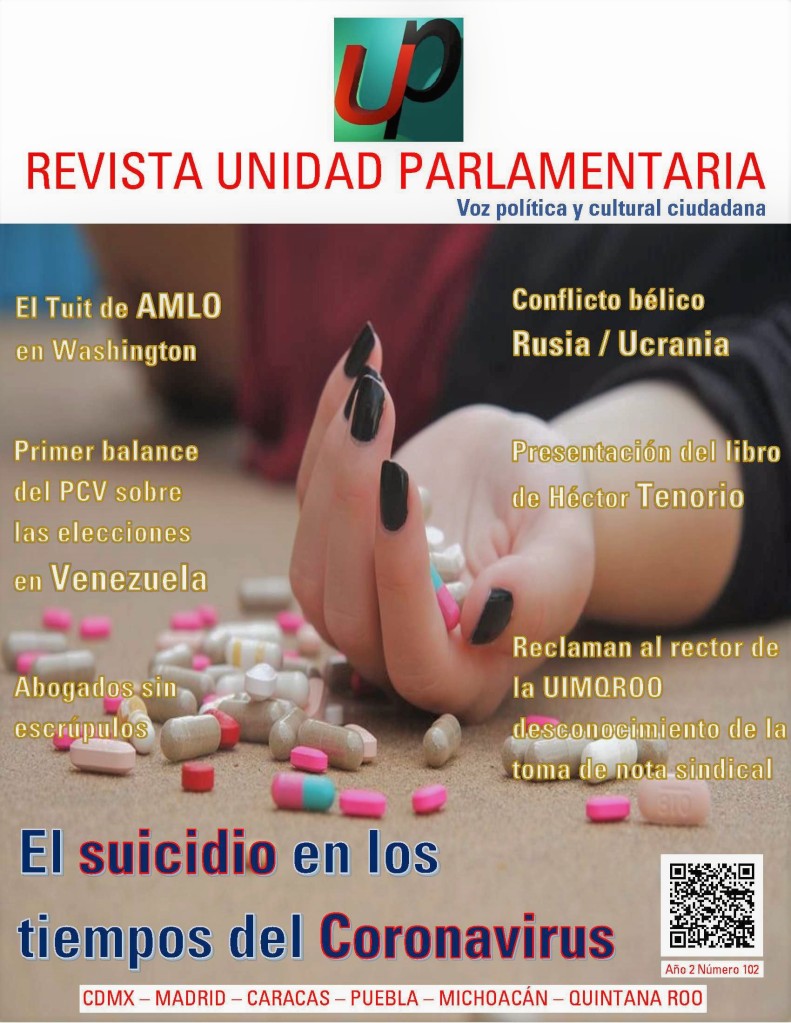 Unidad Parlamentaria El suicidio en los tiempos del Coronavirus 